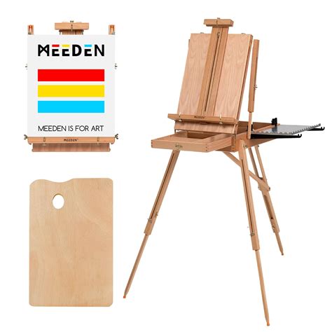 metal sketch box|Meeden French Easel, Large Sketchbox Easel.